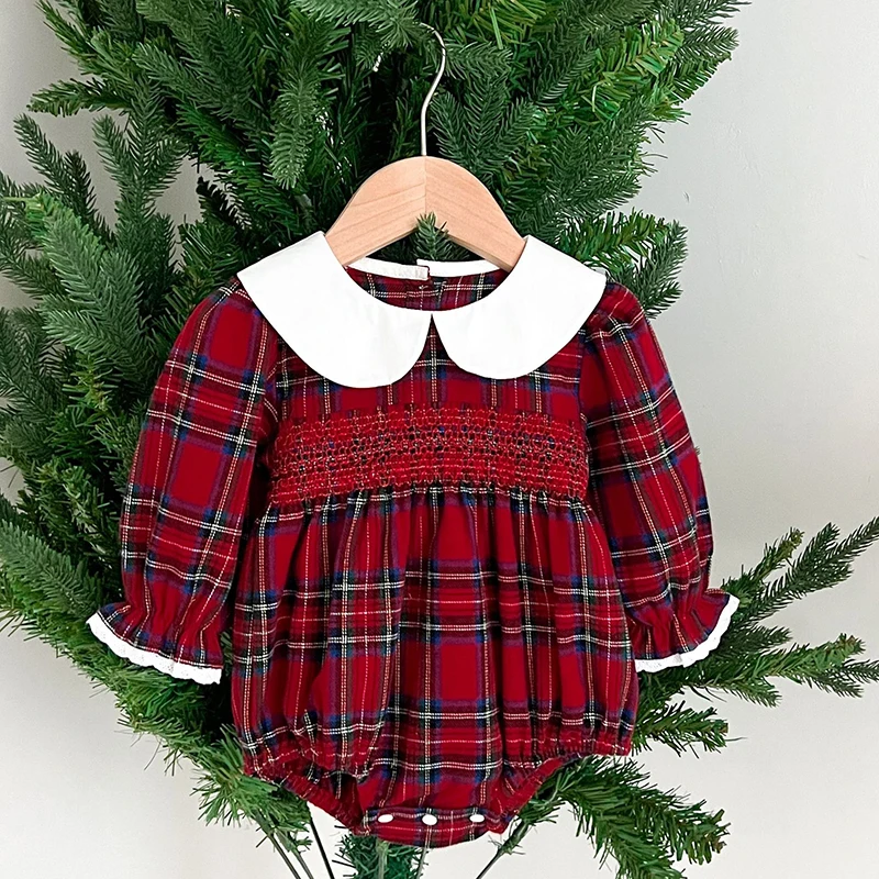 Baby Xmas Clothing - Christmas Infant Baby Girl Romper Autumn