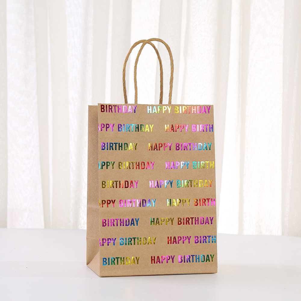 30pcs Stripe Kraft Paper Gift  - огляд і ціна Baby Clothing Event