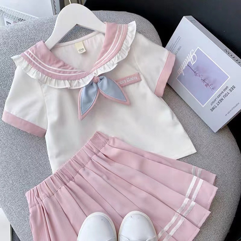 Girls Skirt Student JK Suit Ko - огляд і ціна Baby Clothing Bundles