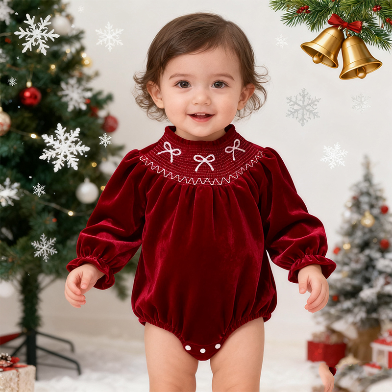 2025 Christmas 0-24M Baby Girl - огляд і ціна Baby Xmas Clothing