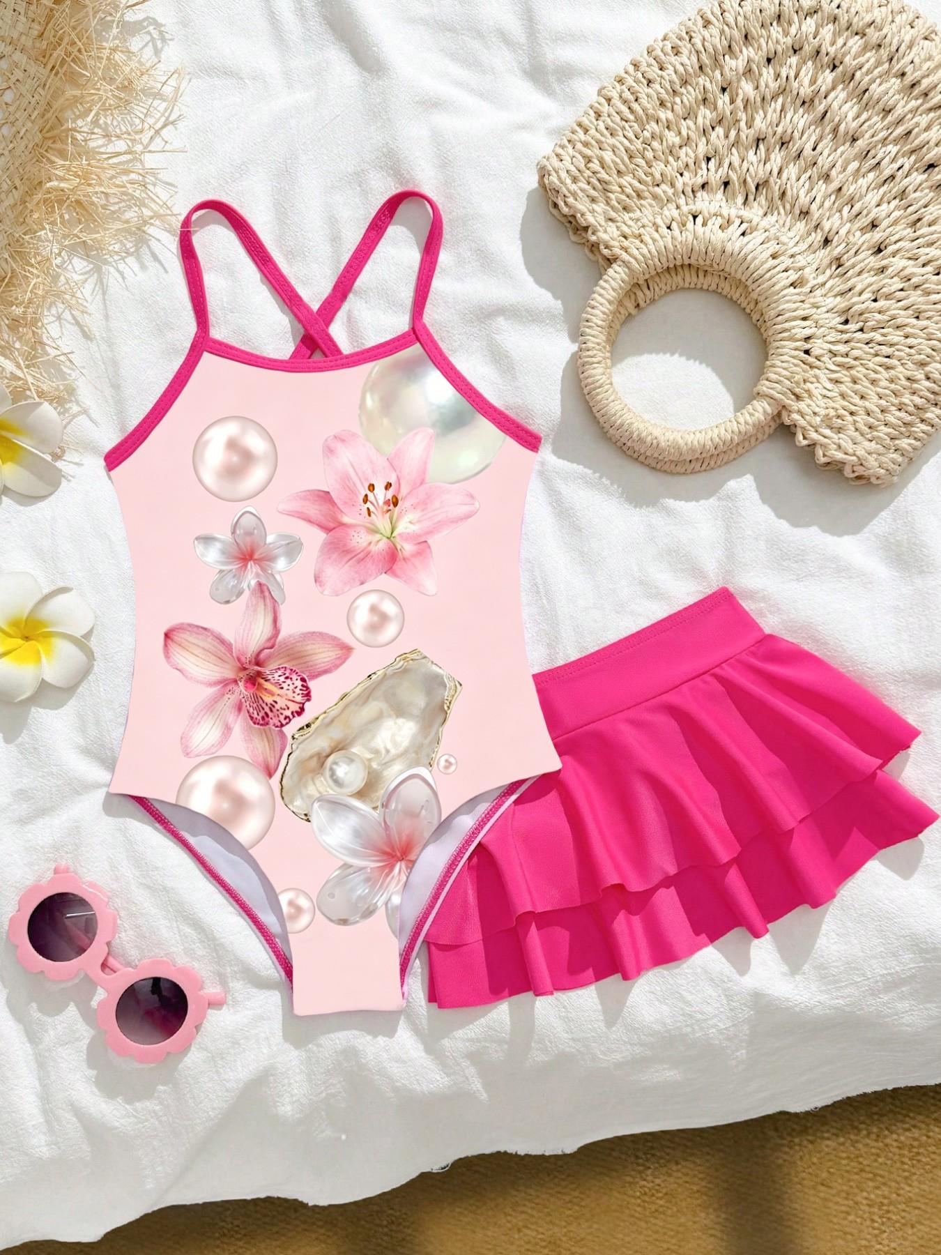 Girls' Summer Casual Swimwear, - огляд і ціна Baby Clothing Bundles