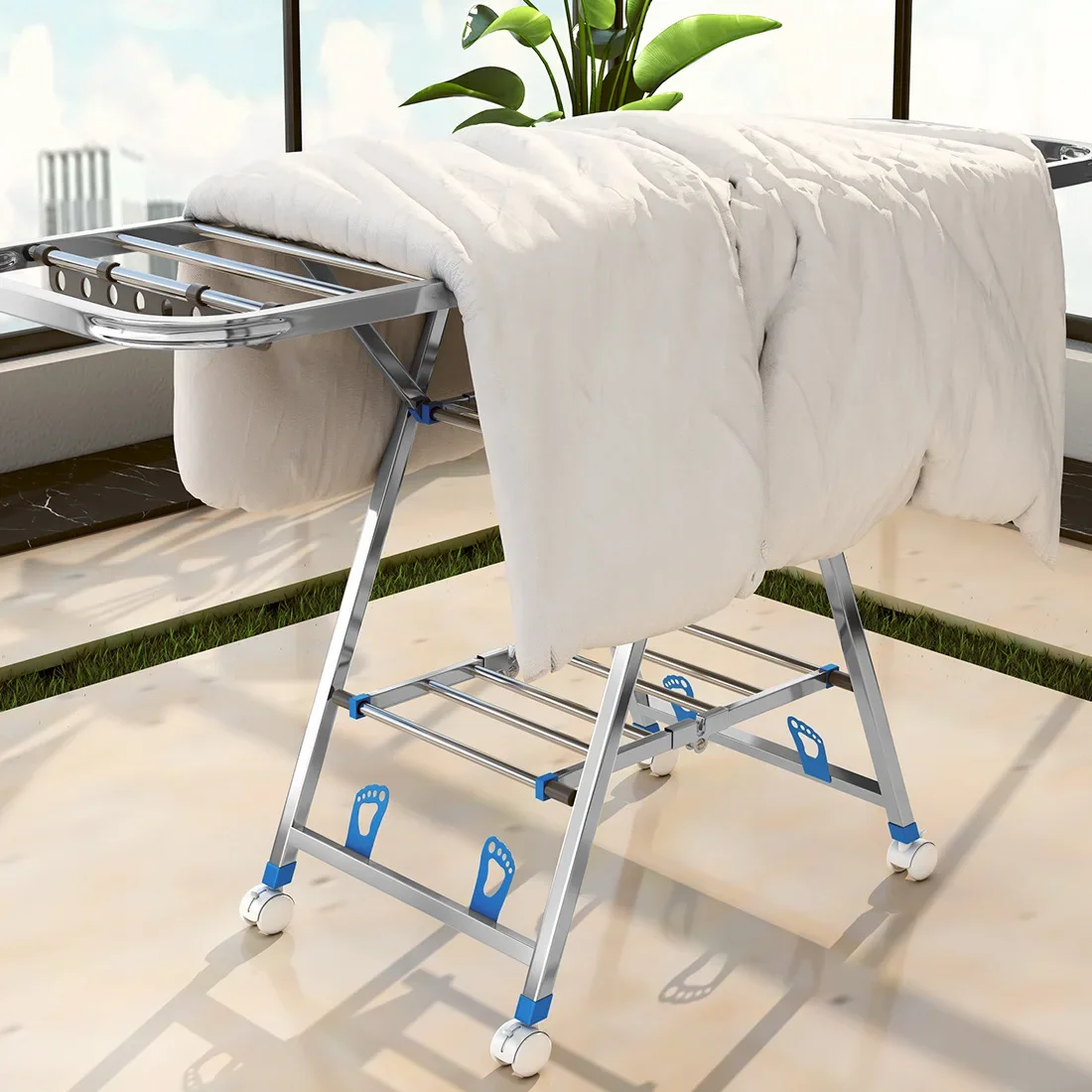 Stainless steel drying clothes - огляд і ціна Baby Clothing Drying Rack