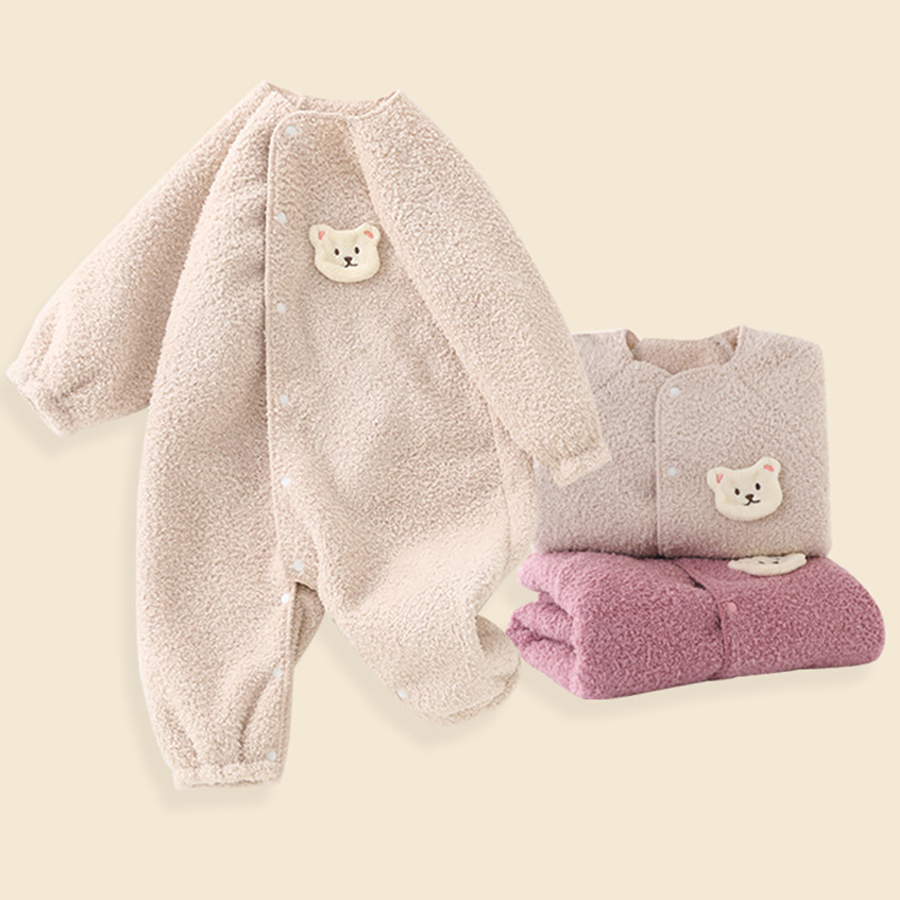 Winter Baby Jumpsuit Fleece-li - огляд і ціна Baby Clothing Bundles