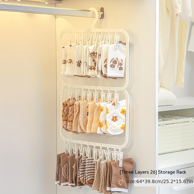 Household Multi-clip Baby Hang - огляд і ціна Baby Clothing Drying Rack