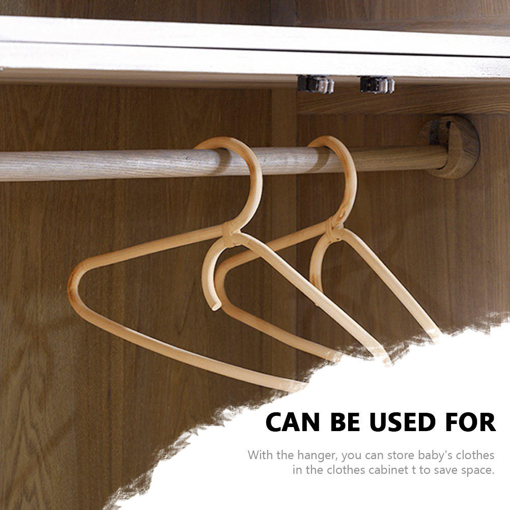1Pcs Rattan Kids Clothes Hange - огляд і ціна Baby Clothing Drying Rack